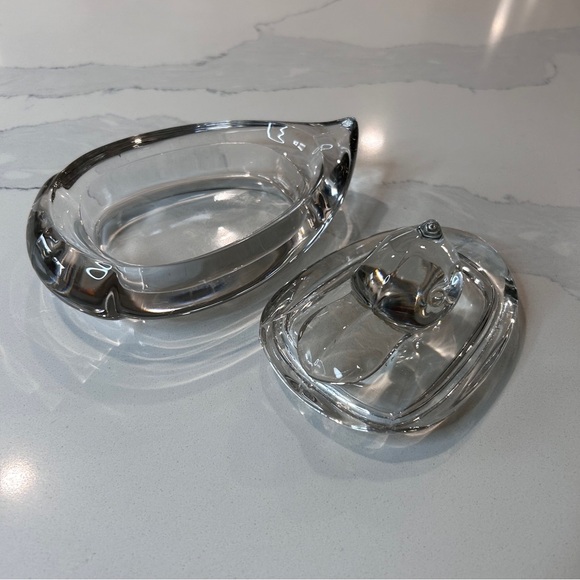 MCM Glass Duck Trinket Box - Picture 6 of 14